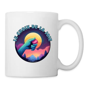 Le Choix de la Joie - Mug blanc - blanc - Droite