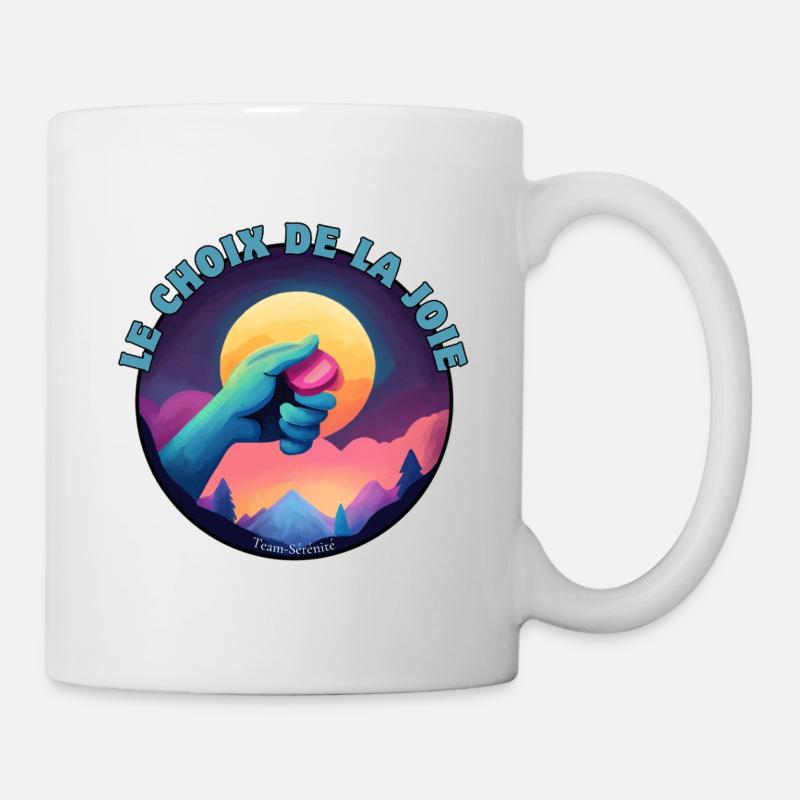 Le Choix de la Joie - Mug blanc - blanc