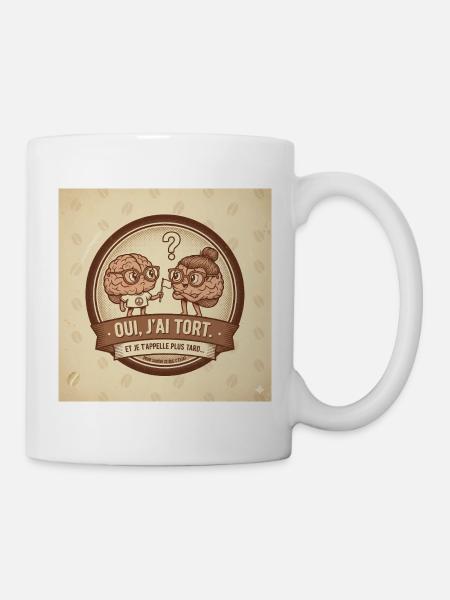 I'm Wrong - Duo Brain - Mug - white