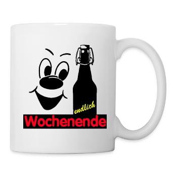 Finally weekend - Mug - white - Right