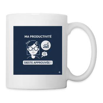 Nap Approved: Zen-Produktivität - Tasse - Weiß - Rechts