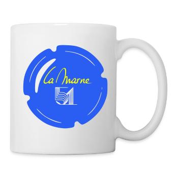 Capsule la Marne 51 - Mug blanc - blanc - Droite