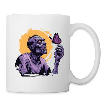 Zombie with Butterfly - Mug - white - Right
