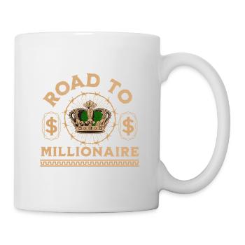 ROAD TO MILLIONAIRE 3 - Mug - white - Right