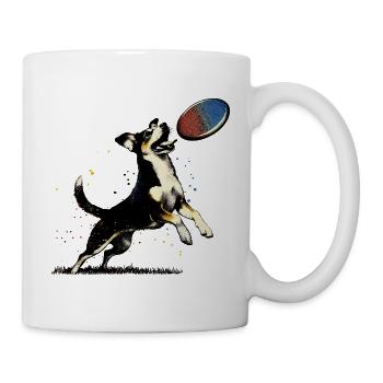 Frisbee Fun - Tasse - Weiß - Rechts