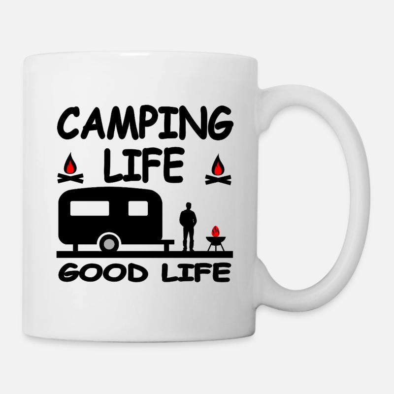 Camping - Mug - white