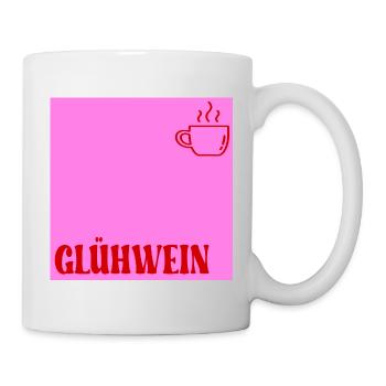 Glühwein Weihnachten - Tasse - Weiß - Rechts