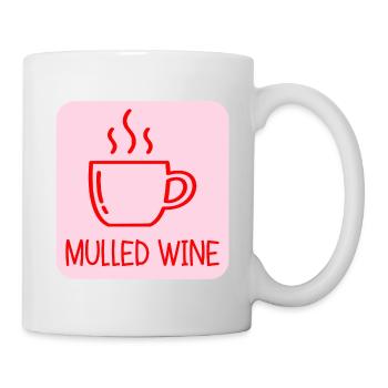 TASSE À VIN CHAUD NOËL - Mug blanc - blanc - Droite