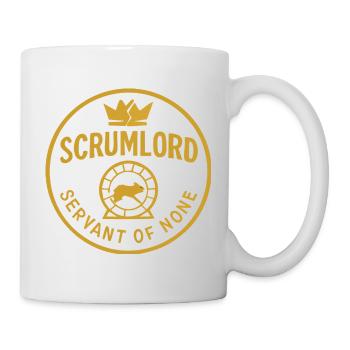 SCRUMLORD pour les Scrum Masters et les coachs agiles - Mug blanc - blanc - Droite