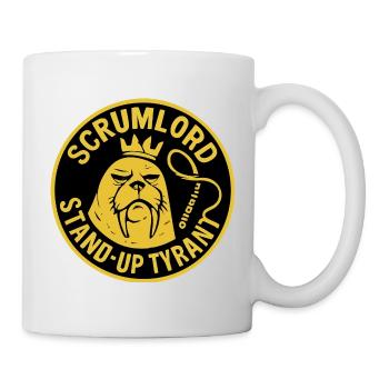 Scrum Lord StandUp Tyrant - Tasse - Weiß - Rechts