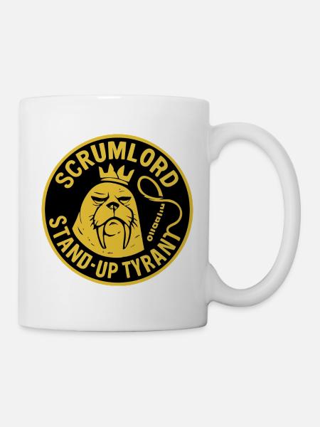 Scrum Lord StandUp Tyrant - Mug - white
