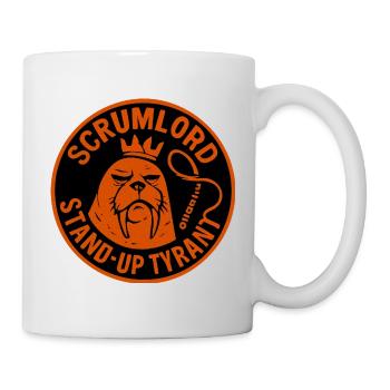 Scrum Lord StandUp Tyran - Mug blanc - blanc - Droite