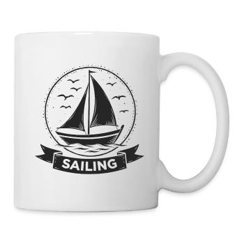 Sailing Sailboat Maritim Sport - Mug - white - Right