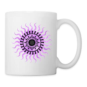 Dreamy Purple Sun - Mug - white - Right