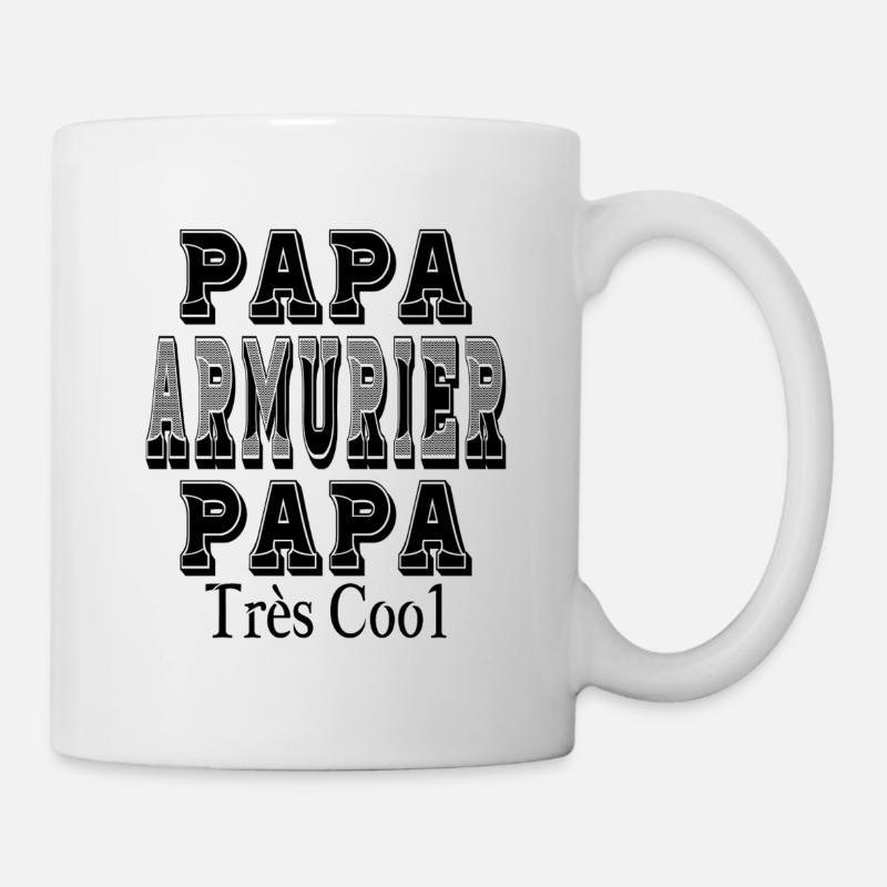 Dad Gunsmith Dad Very Cool - Mug - white