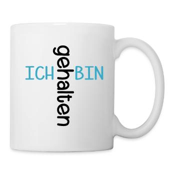 I AM HELD TO TRUST CHURCH - Mug - white - Right
