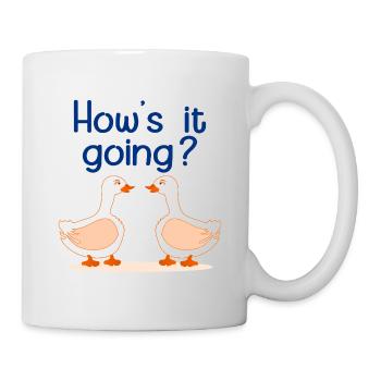 GEESE GOOSE FRIENDSHIP - Mug - white - Right
