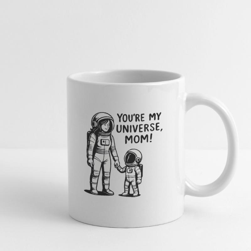Kosmische Bindung Mutter und Kind Tasse