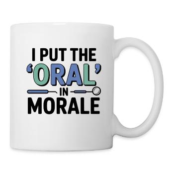 Dentiste Life Professionnel de la santé bucco-dentaire - Mug blanc - blanc - Droite