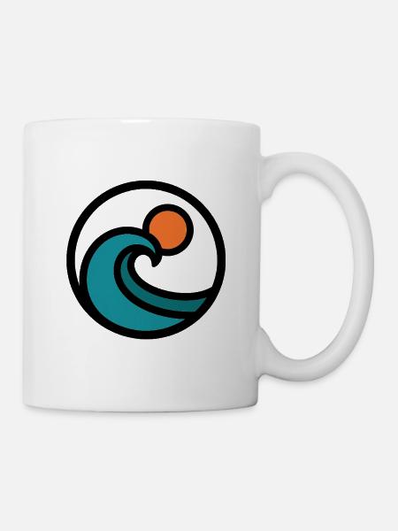Ozean Geist - Tasse - Weiß