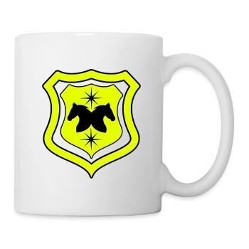 Chevaux - Mug blanc - blanc - Droite