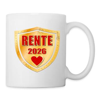 Pension 2026 Pensioner Colleague - Mug - white - Right