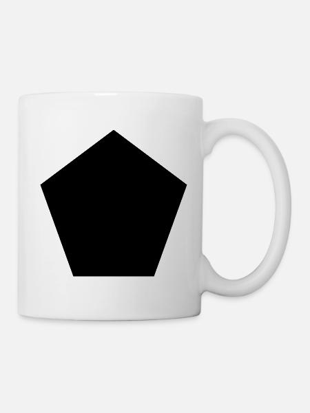 Fuenfeck - Mug - white