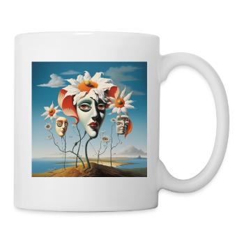 Flower Masks Dream - Mug - white - Right