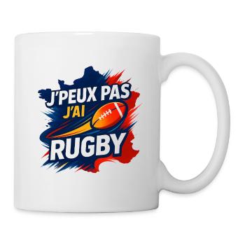 J'ai Rugby – Phrases and Passion - Mug - white - Right