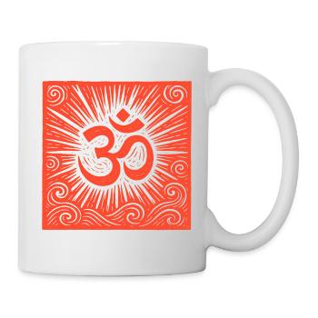 YOGA OM - Mug - white - Right