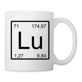 Lu Element Art Minimal Chemistry - Mug - white - Right