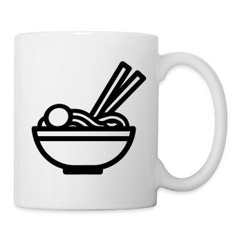 Ramen - Tasse - Weiß - Rechts