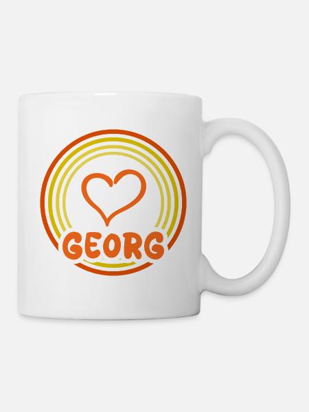 Name Georg - Tasse - Weiß
