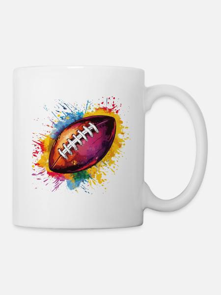 Football - Tasse - Weiß