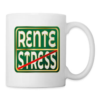 Farewell Stress Pension - Mug - white - Right