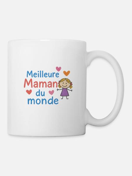 Beste Mutter der Welt - Tasse - Weiß