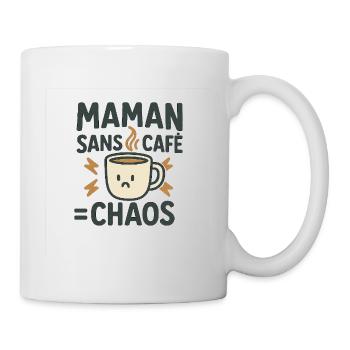 Mom Without Chaos Coffee - Mug - white - Right