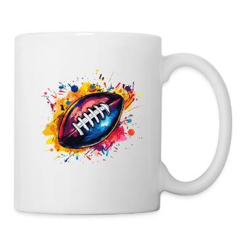 Football - Mug blanc - blanc - Droite