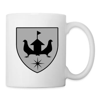 Colombes - Mug blanc - blanc - Droite
