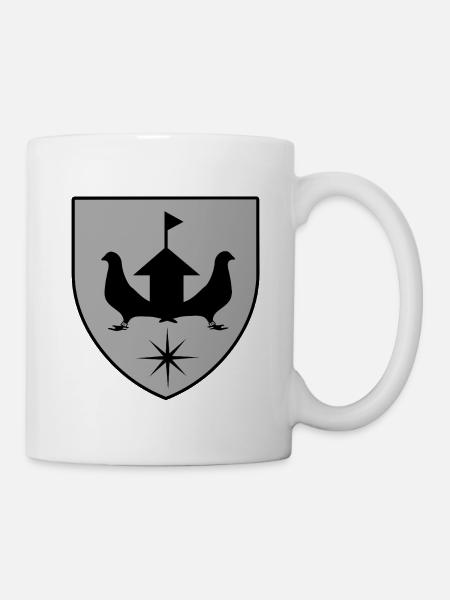 Tauben - Tasse - Weiß