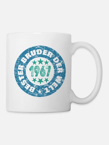 Bruder 1967 - Tasse - Weiß
