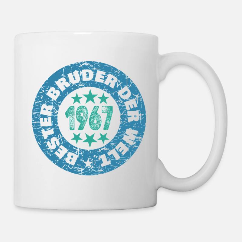 Bruder 1967 - Tasse - Weiß