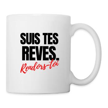 Follow your dreams, go back to sleep - Mug - white - Right