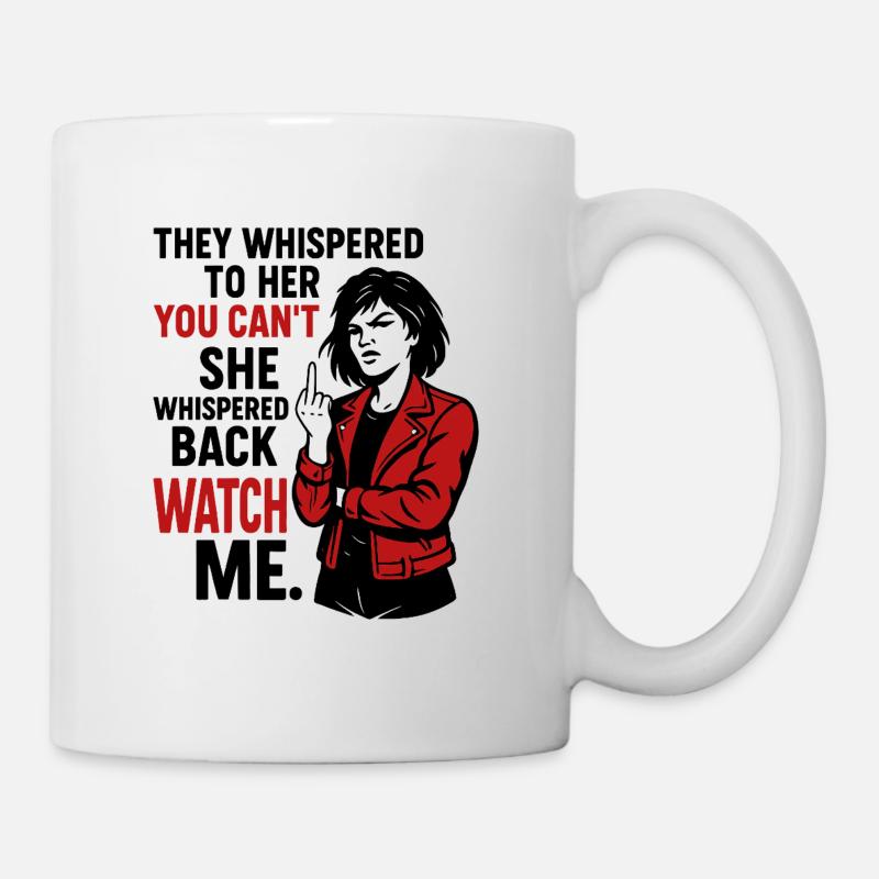 WATCH ME – Feminist Rebel - Mug - white