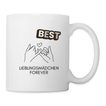 Meilleure fille préférée de tous les temps - Loving Design - Mug blanc - blanc - Droite