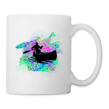 Kanu Kajak - Tasse - Weiß - Rechts