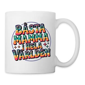 Liebe Mama auf der ganzen Welt - Tasse - Weiß - Rechts