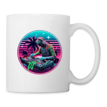 DJ - Tasse - Weiß - Rechts