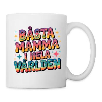 Meilleure maman du monde entier - Mug blanc - blanc - Droite