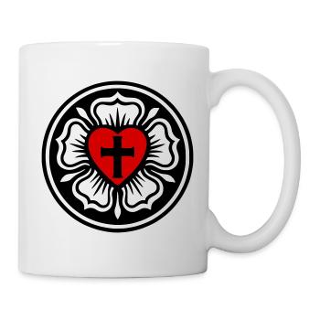 Lutheran Rose - Mug - white - Right